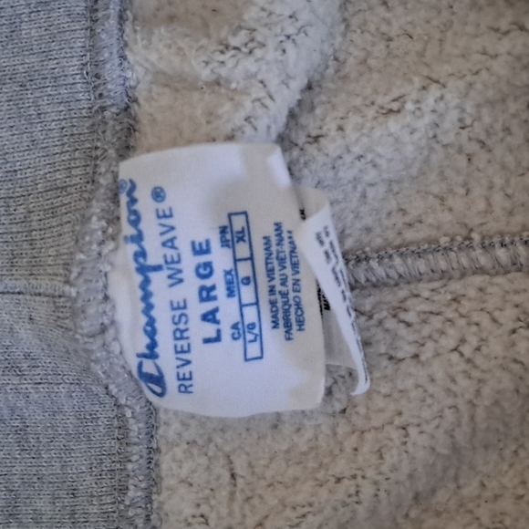 Champion Reverse Weave Women's Joggers All Over Print Grey - Picture 4 of 9